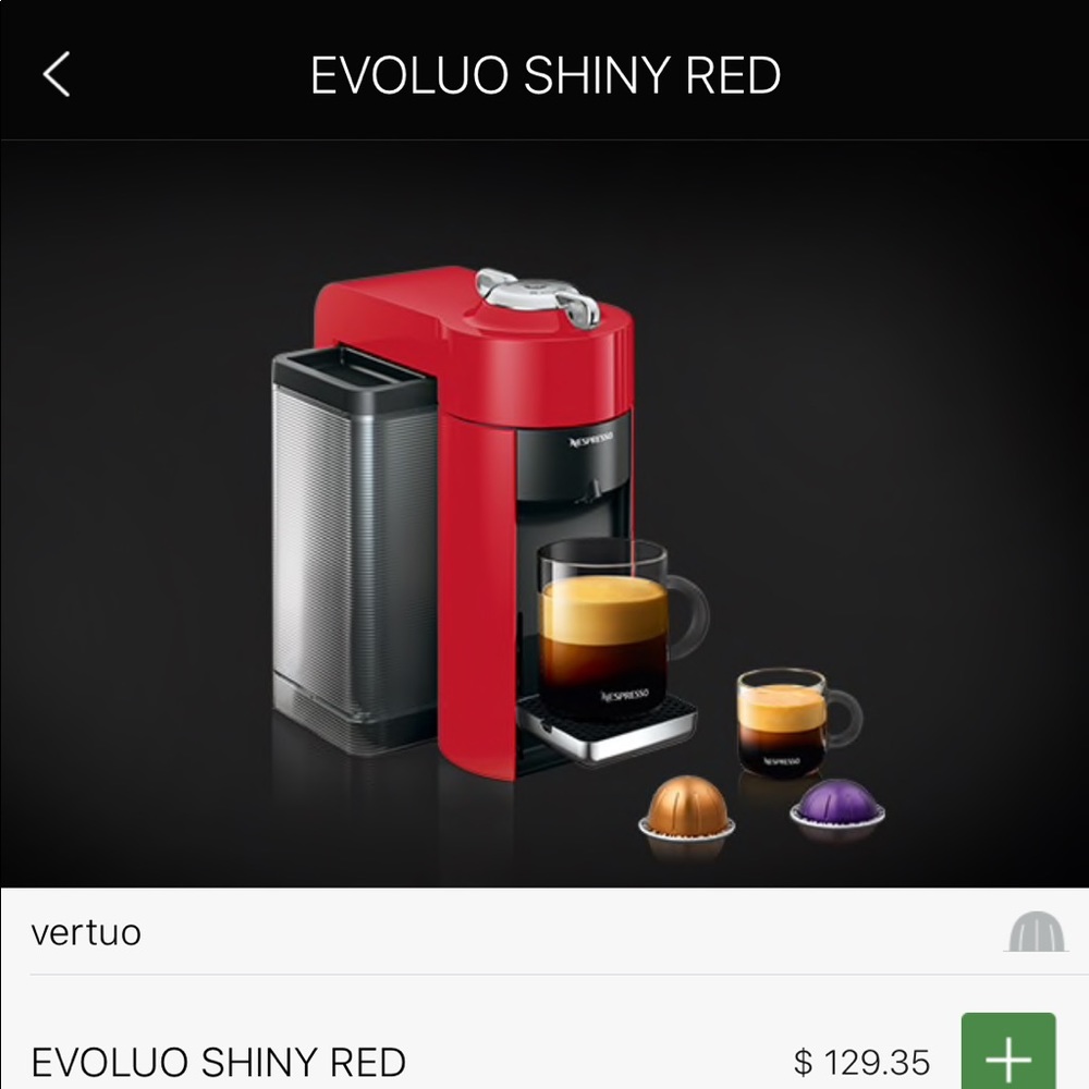 Nespresso vertuo machine - Picture 1 of 1
